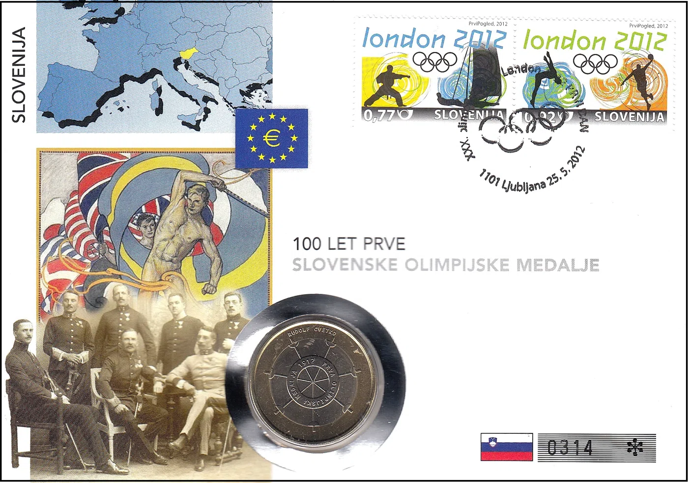 100 LET PRVE SLOVENSKE OLIMPIJSKE MEDALJE